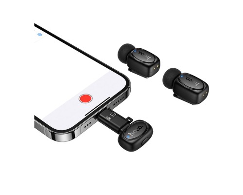 Мікрофон Петличний Бездротовий Hoco L19 Graceful iP/Type-C