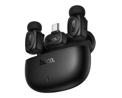 Мікрофон Петличний Бездротовий Hoco L19 Graceful iP/Type-C