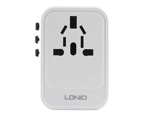 Мережевий Перехідник LDNIO Z9 2USB-C/1USB 20W