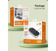 Мережевий Подовжувач LDNIO SC2018 5m