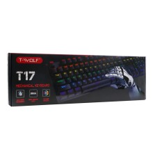 Клавіатура TWolf T17 LED Blue Switch М'ята упаковка