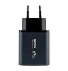 Мережевий Зарядний Пристрій Remax U2-AC67W Gan