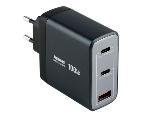 Мережевий Зарядний Пристрій Remax U2-ACC100W Gan