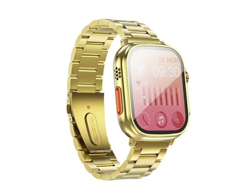 Смарт Годинник Hoco Y12 Ultra Golden М'ята упаковка