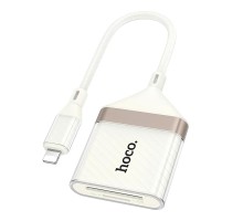 Перехідник Hoco UA40 2-in-1 Card Reader Lightning Перехідник Hoco UA40 2-in-1 Card Reader Lightning