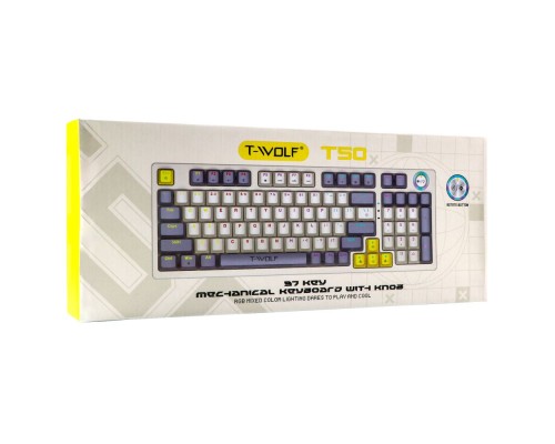 Клавіатура TWolf T50 Blue Switch м'ята упаковка