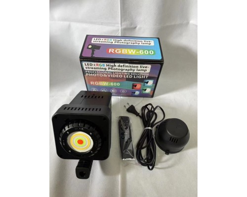 Студійна LED Лампа RGB W-600 Чорний