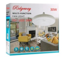 Лампа Кільцева з Вентилятором FS1-LED-30W E27