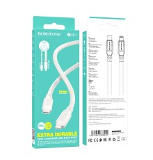 Кабель USB Borofone BX81 PD Type-C to Lightning М'ята упаковка