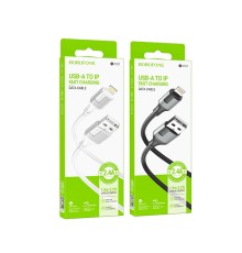 Кабель USB Borofone BX101 Creator Lightning 2.4A