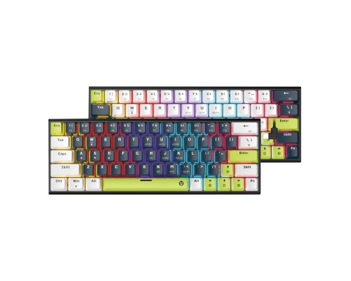 Клавіатура Ігрова Fantech ATOM63 MK874V2 MIZU Blue Switch