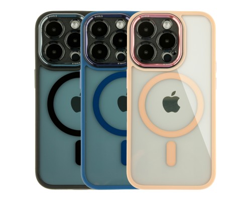 Чохол TPU+PC+Metal Calais with MagSafe для iPhone 14 Pro Max