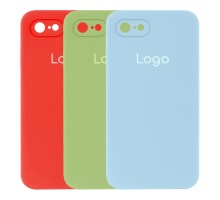 Чохол Silicone Case Square Full Camera для iPhone 7/8/SE 2020