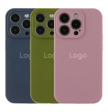 Чохол Silicone Case Full Size with Frame для iPhone 14 Pro