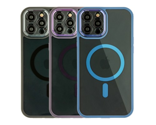 Чохол TPU+PC+Metal Calais with MagSafe для iPhone 12 Pro Max