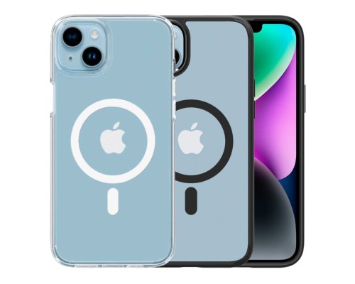 Чохол TPU+PC Spigen Ultra Hybrid with Magsafe для iPhone 14