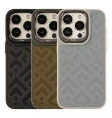 Чохол Kajsa Briquette Collection Rhombus для iPhone 15 Pro Max