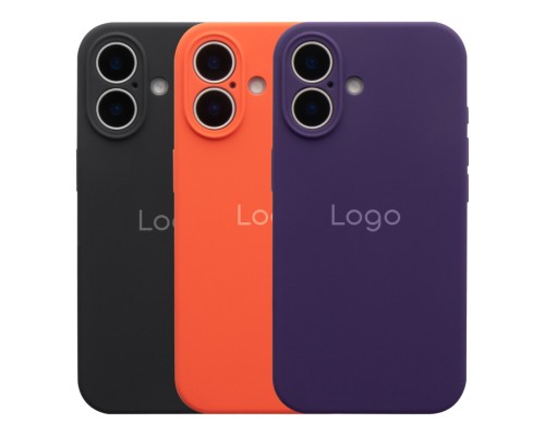 Чохол Silicone Case Full Size with Frame для iPhone 16