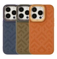 Чохол Kajsa Briquette Collection Rhombus для iPhone 14 Pro