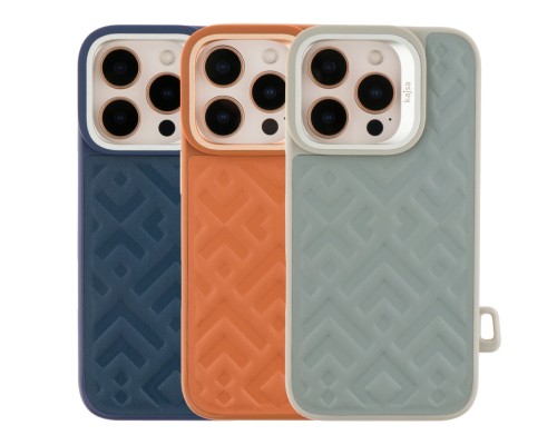 Чохол Kajsa Briquette Collection Rhombus with MagSafe для iPhone 16 Pro
