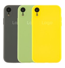 Чохол Silicone Case Full Size with Frame для iPhone Xr
