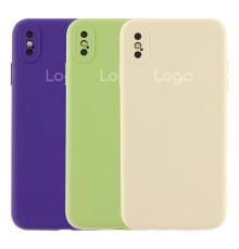 Чохол Silicone Case Full Size with Frame для iPhone Xs Max