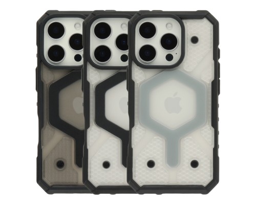 Чохол TPU+PC ArmorHex Magnetic Case для iPhone 16 Pro