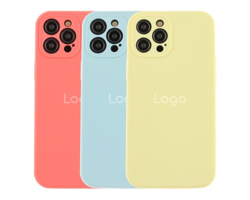 Чохол Silicone Case Full Size with Frame для iPhone 12 Pro