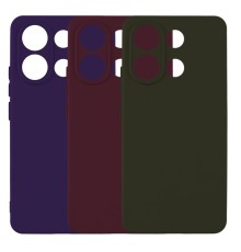 Чохол Silicone Cover Full Camera (A) для Xiaomi Redmi Note 13 Pro 4G/Poco M6 Pro 4G