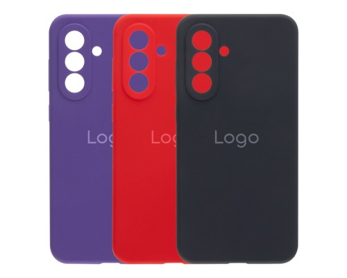 Чохол Liquid Silicone (AA) Full Camera для Samsung Galaxy A56 5G (A566)