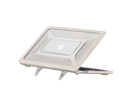 Накладка TPU+PC Hex Shield for MacBook Air 13" 2018/2020 （A2337 M1/A2179/A1932）