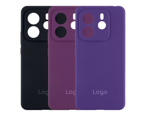 Чохол Liquid Silicone (AA) Full Camera для Xiaomi Redmi Note 14 4G (Global version) 163,3mm