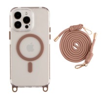 Чохол TPU+PC LanyardCase with MagSafe для iPhone 13 Pro Max