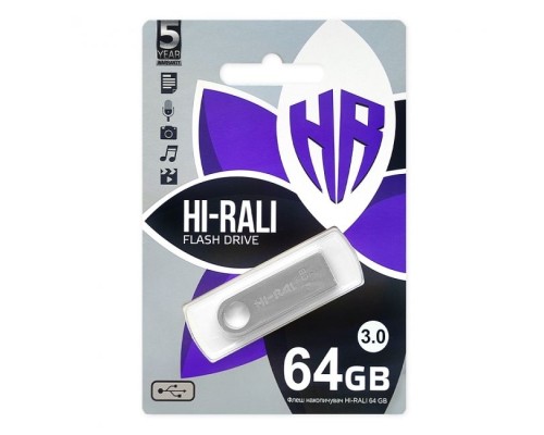 USB флеш-накопичувач 3.0 Hi-Rali Shuttle 64gb
