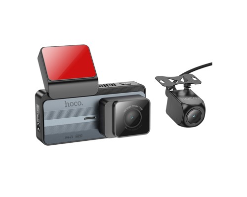 Відеореєстратор Hoco DV12 2K IPS Display WI-FI+GPS+Камера