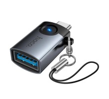 Перехідник Hoco UA46C Type-C male to USB female USB3.0