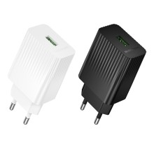 Мережевий Зарядний Пристрій Borofone BAS72A 1USB QC 18W