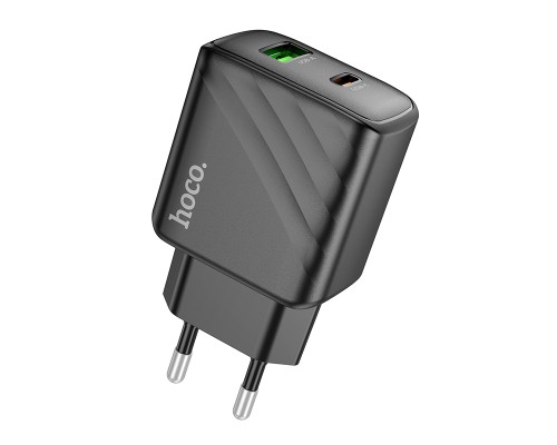 Мережевий Зарядний Пристрій Hoco CS23A 1USB/1USB-C PD/QC 30W