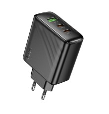 Мережевий Зарядний Пристрій Hoco CS26A 2USB-C/1USB PD/QC 45W