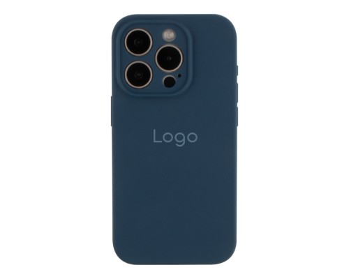 Чохол Silicone Case Full Size with Frame для iPhone 15 Pro М'ята упаковка