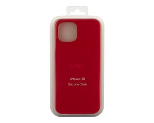 Чохол Silicone Case Full Size (AA) для iPhone 15 М'ята упаковка