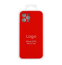Чохол Silicone Case Full Size with Frame для iPhone 12 Pro М'ята упаковка