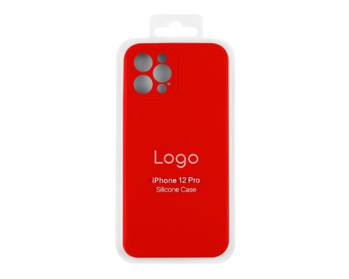 Чохол Silicone Case Full Size with Frame для iPhone 12 Pro М'ята упаковка