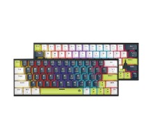 Клавіатура Ігрова FANTECH ATOM63 MK874V2 Mori Red Switch