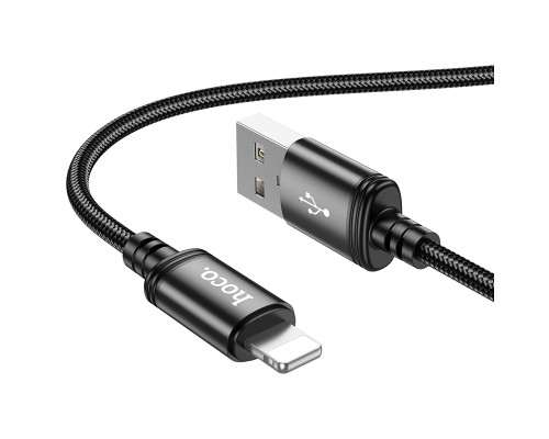 Кабель USB Hoco X89 Wind Lightning 2.4A 1m