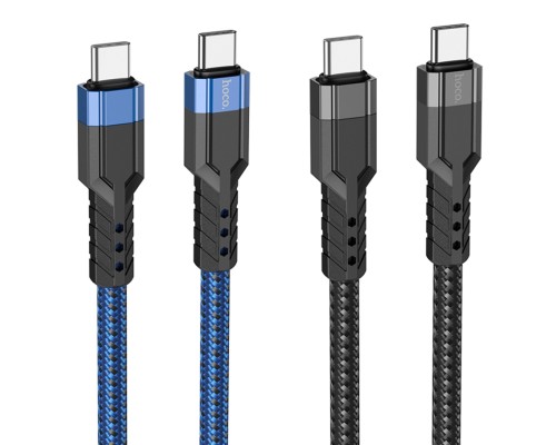 Кабель USB Hoco U110 60W Type-C to Type-C 1.2m