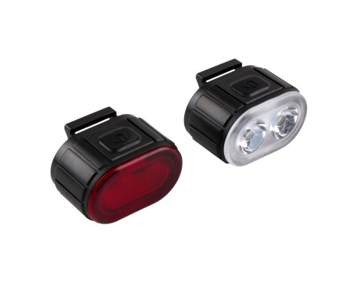 Велоліхтар 078 2LED IPX4 Waterproof 6 Modes