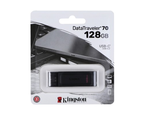 USB флеш-накопичувач 3.2 Kingston DataTraveler 70 128gb