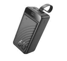 Універсальна Мобільна Батарея Power Bank Hoco J123C Element 22.5W+PD20W with digital display 60000 mAh