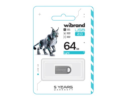 USB флеш-накопичувач Wibrand 64gb Lynx